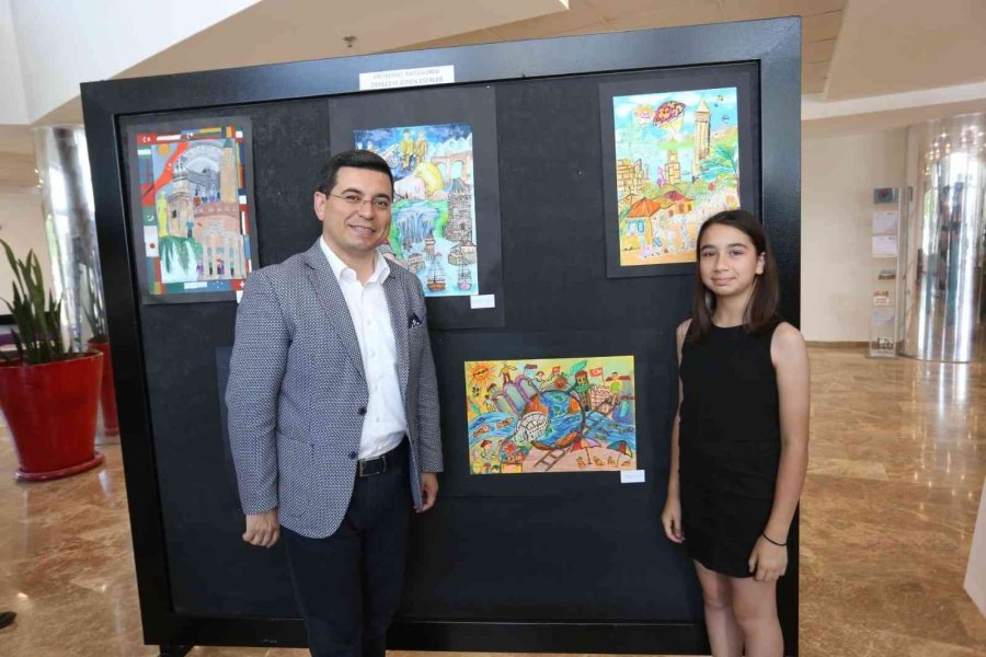 Kepez Belediyesi’nin 23 Nisan Resim Yarışması’nın Ödülleri Sahiplerini Buldu