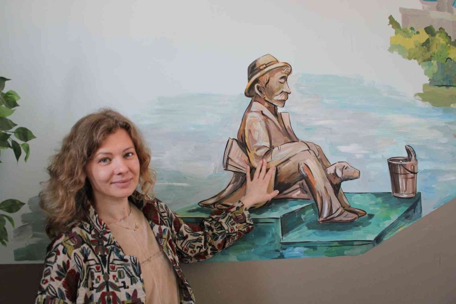 Rus Sanatçının Önceliği Çocuklar