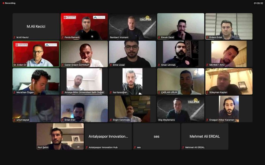 Antalyaspor Innovation Hub’dan Scouting Semineri