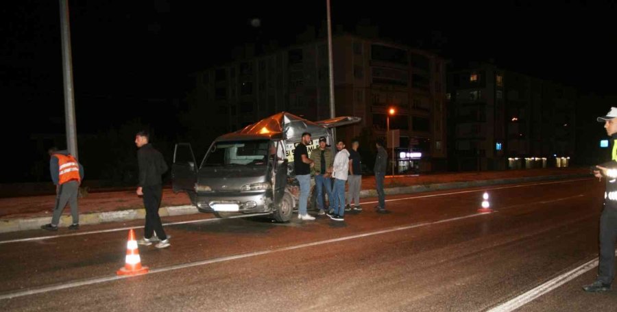 Konya’da Trafik Kazası: 1 Yaralı