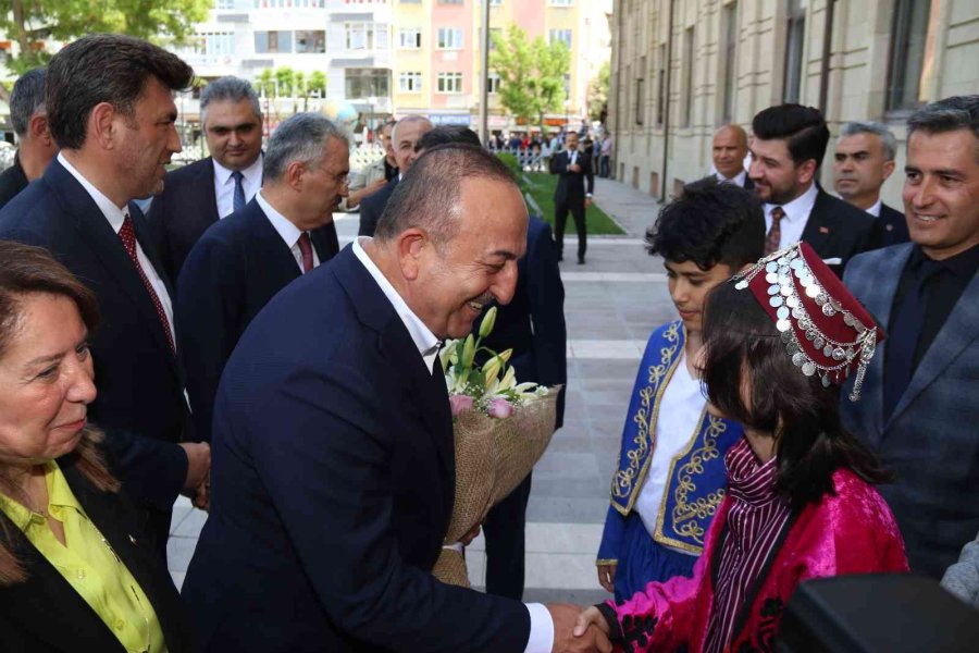 Bakan Çavuşoğlu Eskişehir’de