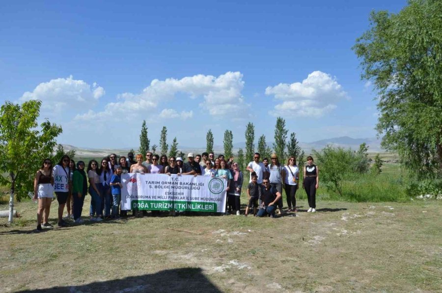 Öğrenciler Uygulamalı Derslerini Balıkdamı Sulak Alanı’nda Gördü