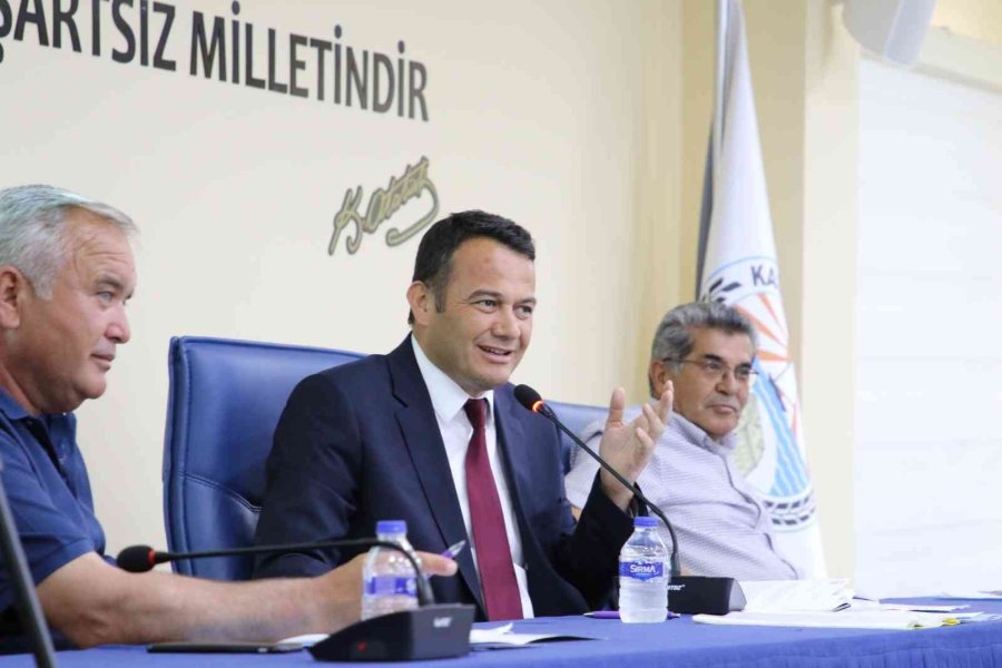 Kaş Belediyesinin Haziran Ayı Meclis Toplantısı Yapıldı