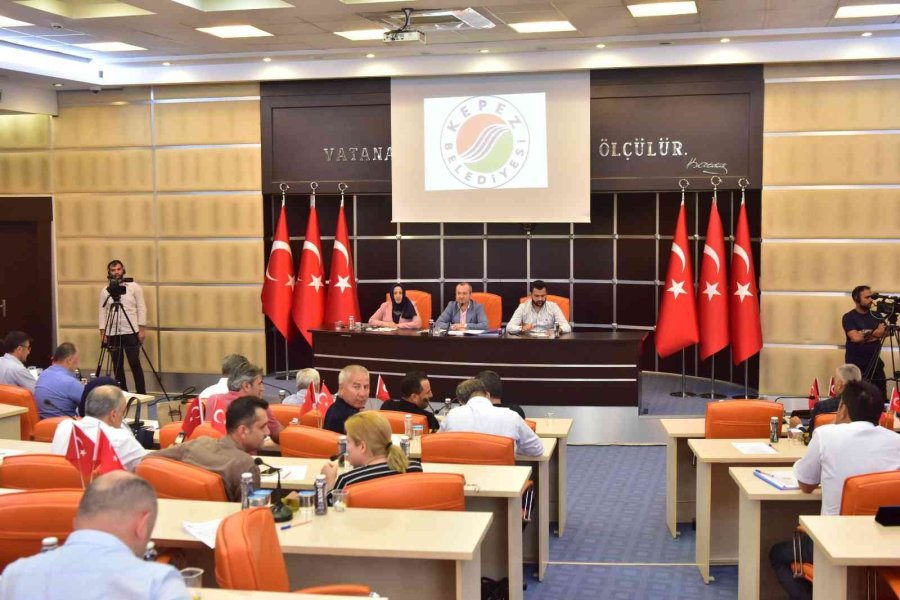 Kepez Belediye Meclisi Haziran Ayı Toplantısını Yaptı