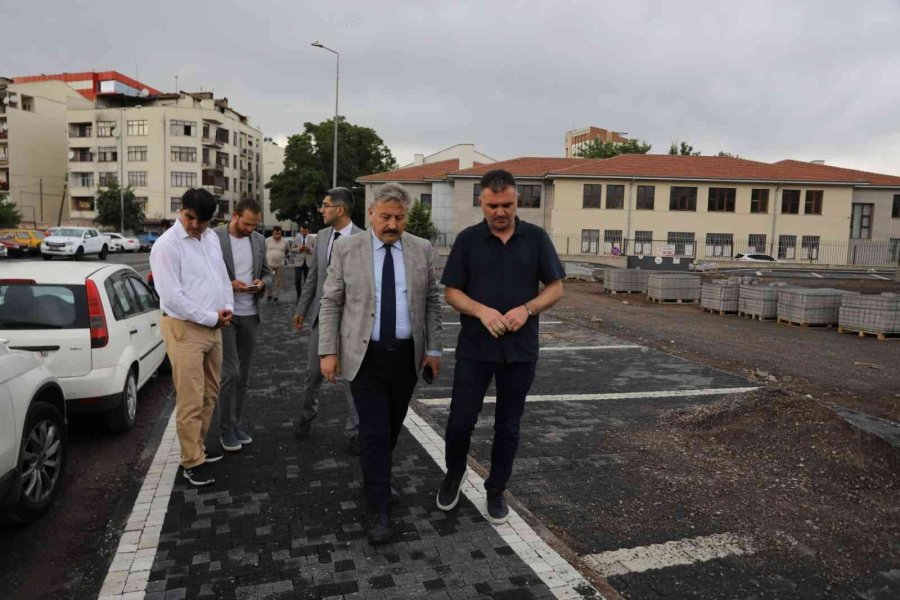 Başkan Palancıoğlu: "şehrin Merkezinde Hummalı Çalışma Devam Ediyor"