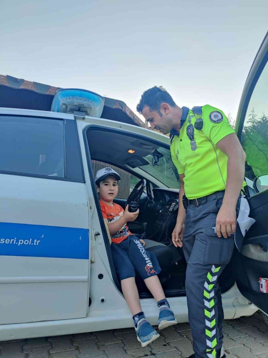 Minik Serdar Utku’nun Polislik Hayali Gerçek Oldu