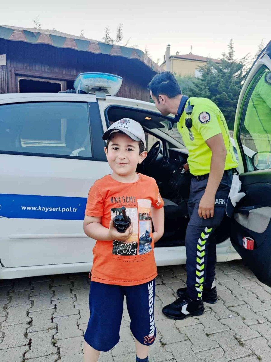 Minik Serdar Utku’nun Polislik Hayali Gerçek Oldu