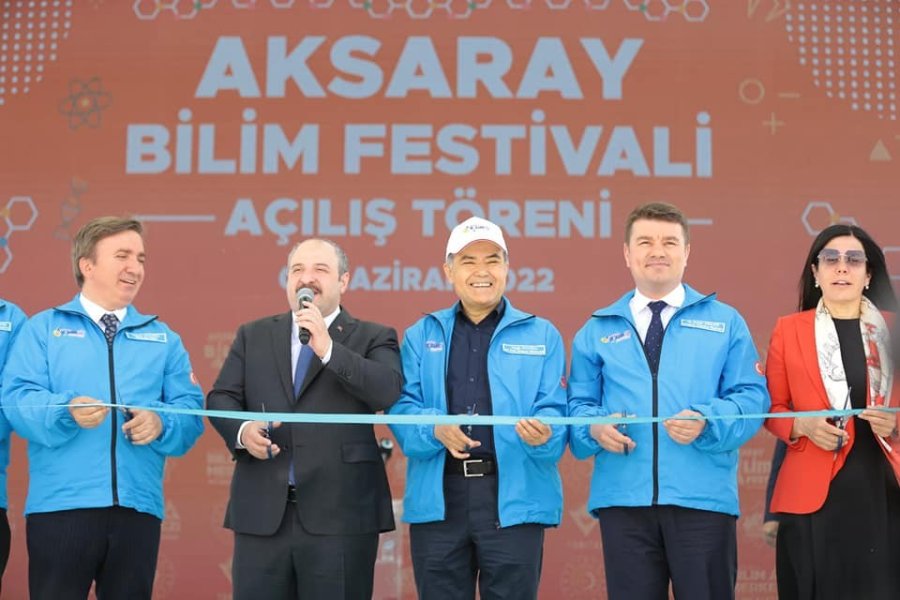 Aksaray Bilim Festivali Kapılarını Vatandaşlara Açtı