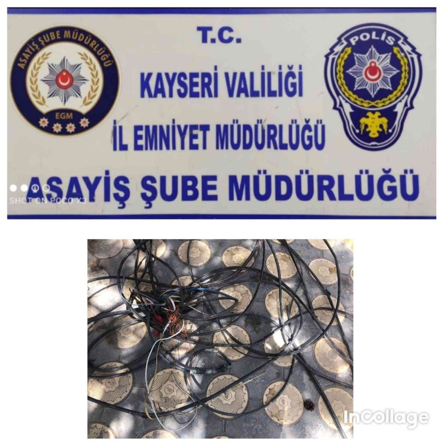 Çalınan 60 Metrelik İletişim Kablosu Hurdacıda Çıktı