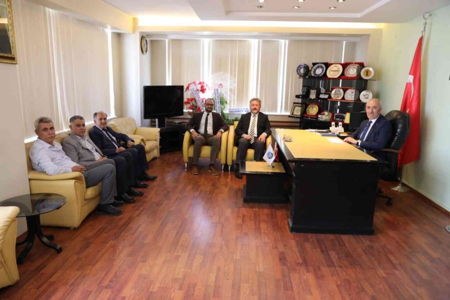 Başkan Palancıoğlu’ndan Kesob Başkanı Odakır’a Hayırlı Olsun Ziyareti