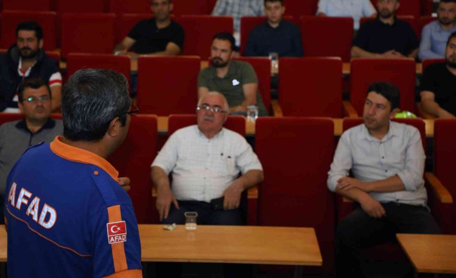 Talas Personeline Afad Eğitimi