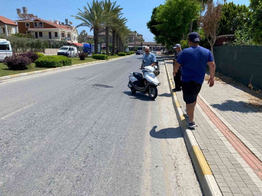 Kiralık Motosiklet İle Kaza Yapan İngiliz Çift Yaralandı