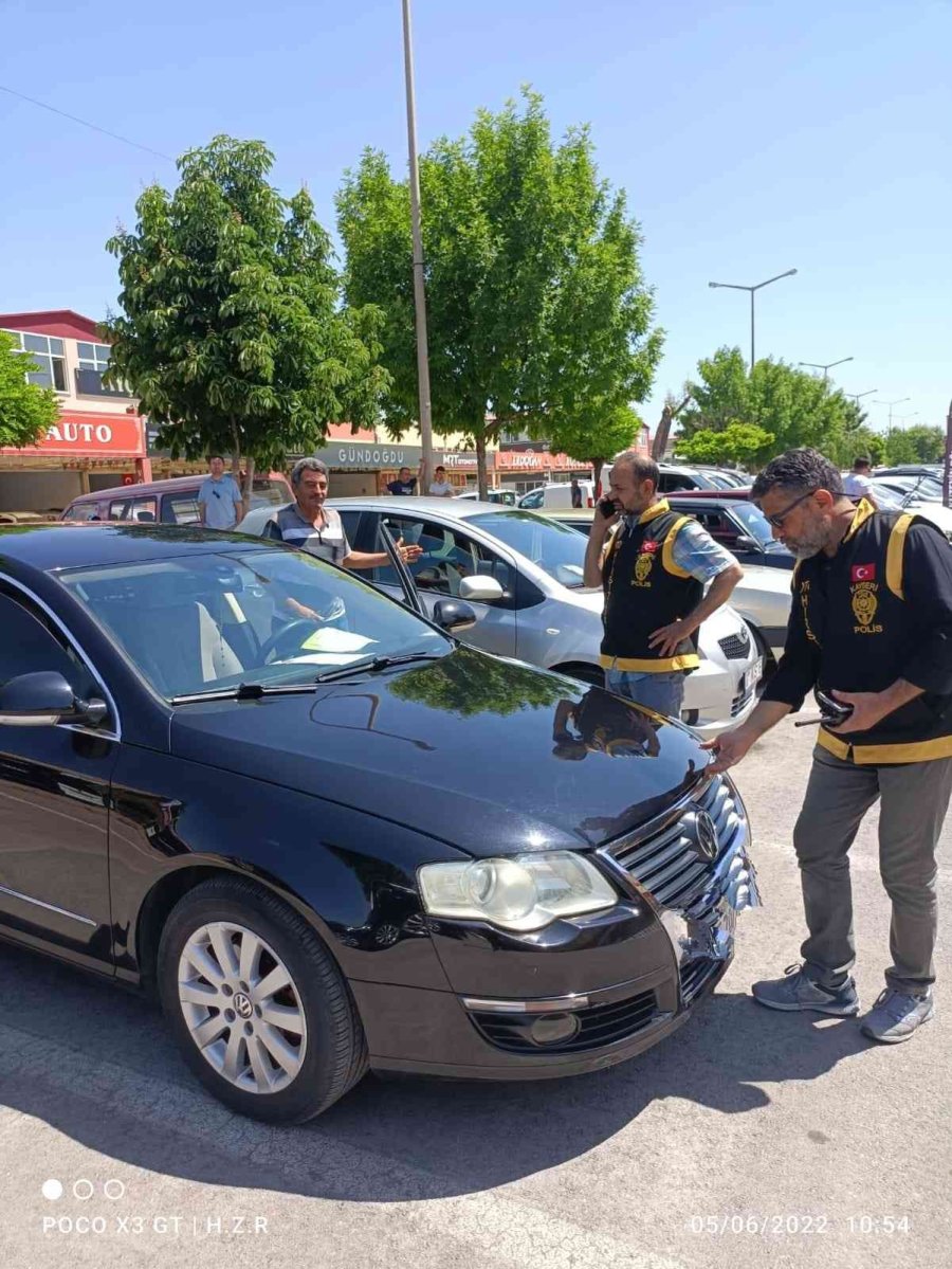 Oto Pazarı Ve Galericiler Denetlendi