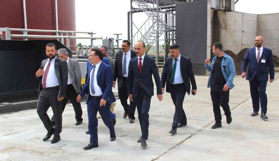 Vali Çiçek Cod Enerji Üretim A.ş.’yi Ziyaret Etti