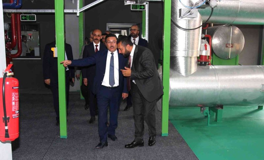 Vali Çiçek Cod Enerji Üretim A.ş.’yi Ziyaret Etti