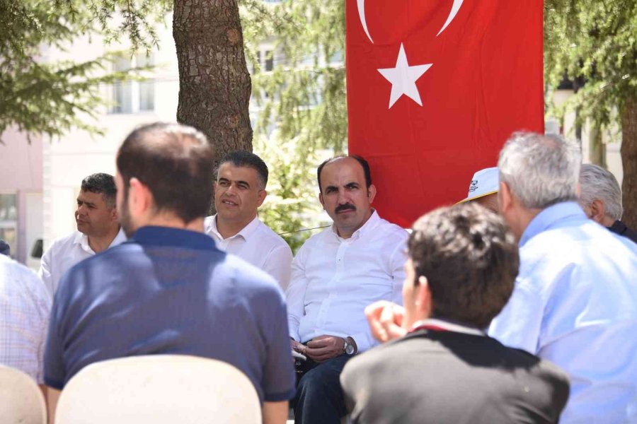 Başkan Altay: “kırsaldaki En Önemli Önceliğimiz Vatandaşlarımızın Gelirini Artırmak”