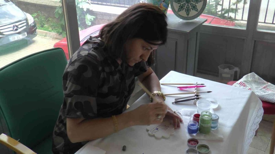 Kayseri Olgunlaşma Enstitüsü’nde ‘workshop’ Ürünleri Sergilendi