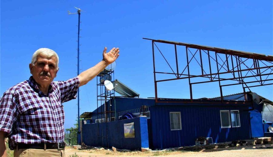 Enerjisi Rüzgar Ve Güneşten, İyi Tarıma Örnek Bahçe, Her Şey Doğal