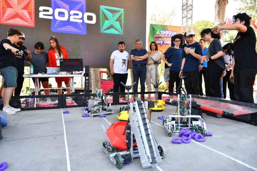 Vex Robotik Turnuvasının Son Etkinliği Mersin’de Yapıldı