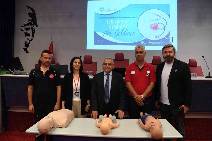 Başkan Büyükkılıç’tan ’ilk Yardım’ Vurgusu