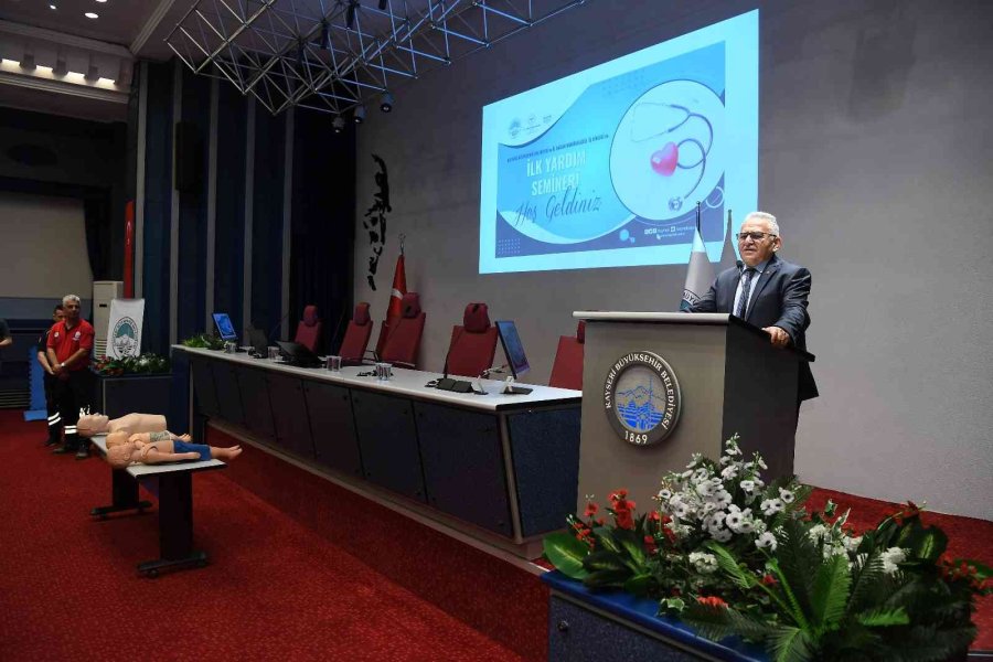 Başkan Büyükkılıç’tan ’ilk Yardım’ Vurgusu