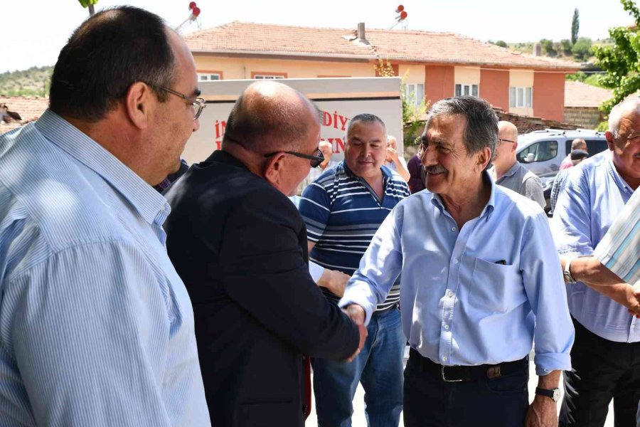 Başkan Ataç Kırsal Mahallelerde Vatandaşlar İle Buluştu