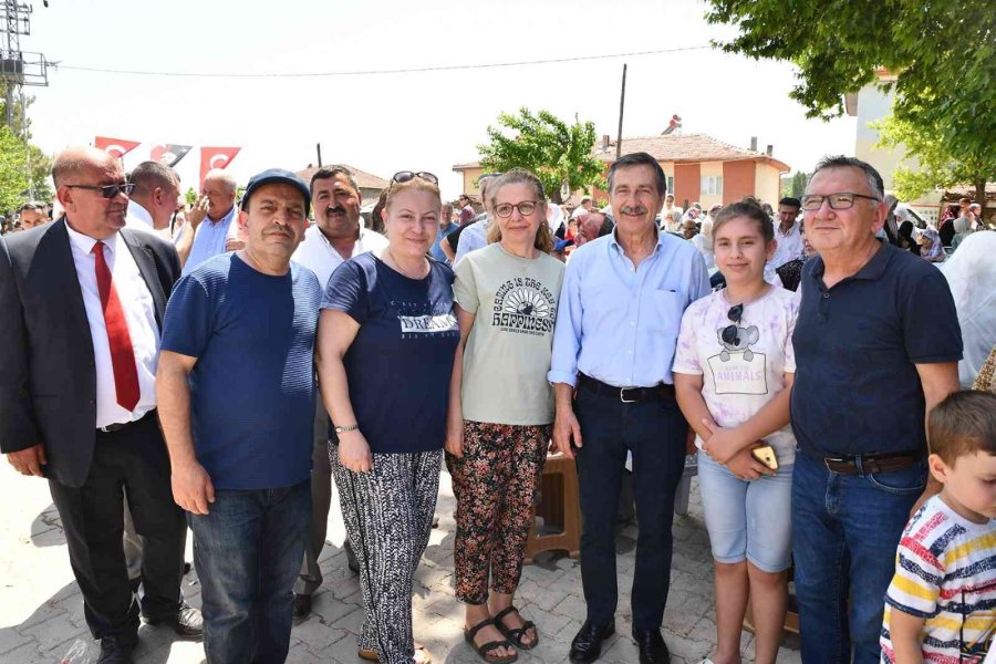 Başkan Ataç Kırsal Mahallelerde Vatandaşlar İle Buluştu