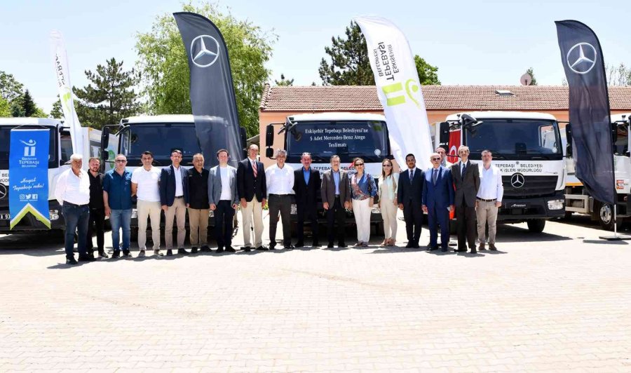 Tepebaşı Temizlik İşleri Filosuna Önemli Takviye