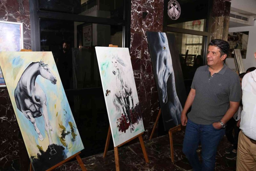 Döşemealtı Belediyesi’nde Karma Resim Sergisi