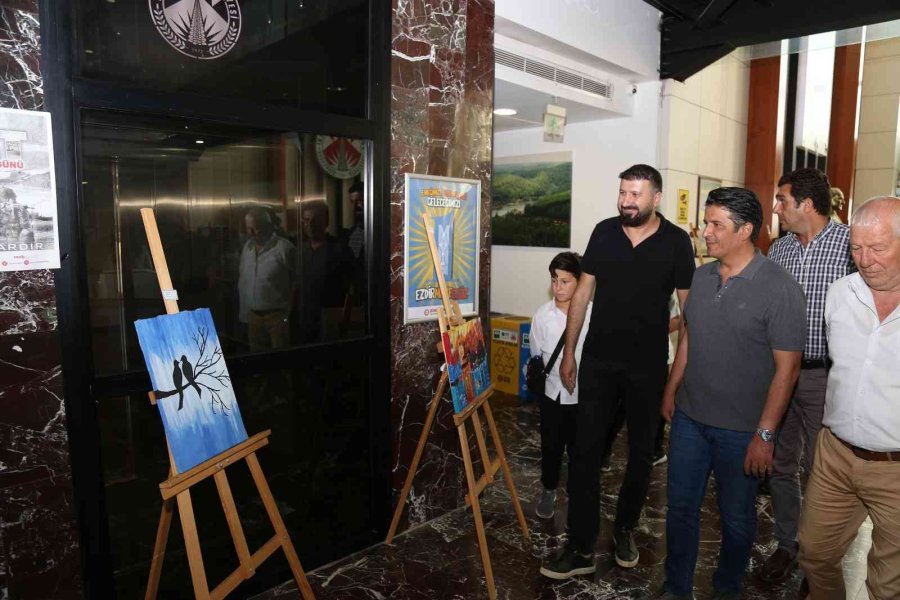 Döşemealtı Belediyesi’nde Karma Resim Sergisi