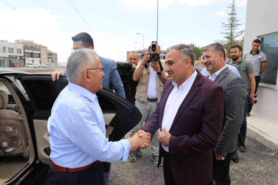 Başkan Büyükkılıç, Develi Devlet Hastanesi Çalışmalarını İnceledi