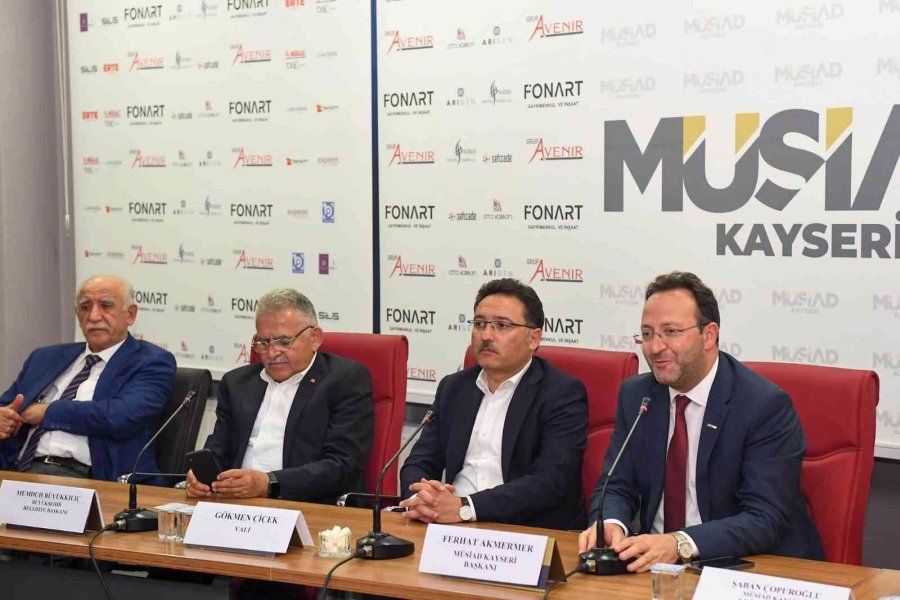 Vali Çiçek, Müsiad Kayseri Şubesi’nin Genişletilmiş İstişare Toplantısına Katıldı