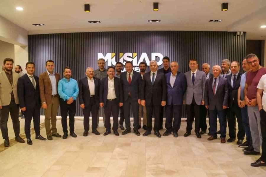 Vali Çiçek, Müsiad Kayseri Şubesi’nin Genişletilmiş İstişare Toplantısına Katıldı