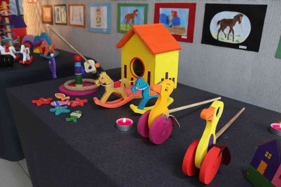 Özel Öğrencilerin Yaptığı Oyuncaklar 3 Ülkeye İhraç Edilecek