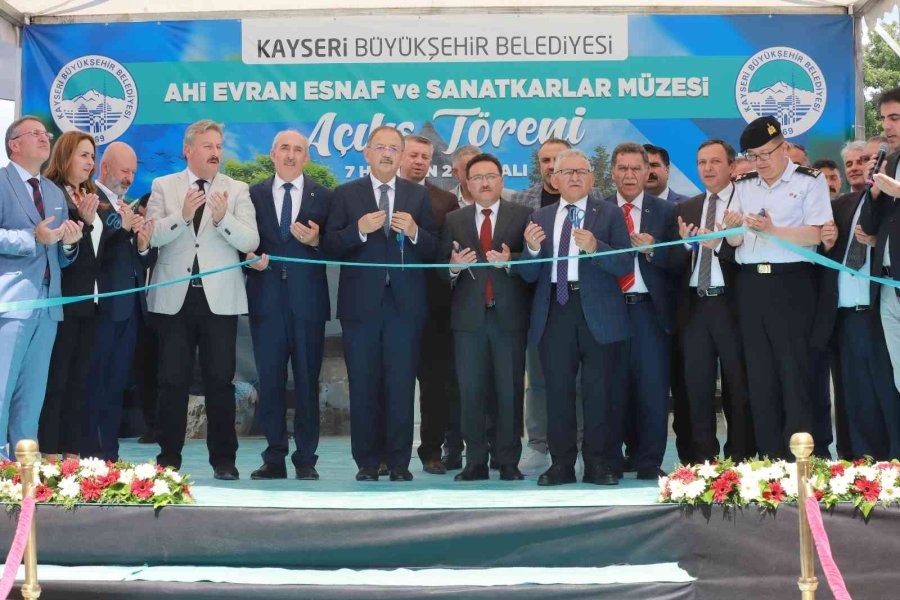 Ahi Evran Esnaf Ve Sanatkarlar Müzesi İkinci Kez Açıldı