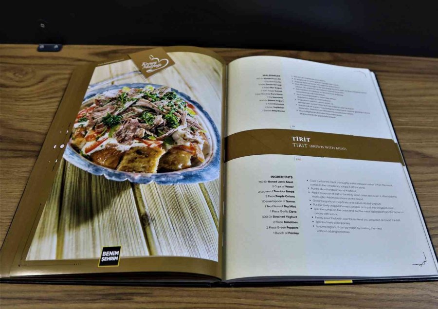 Konya Büyükşehir’e Uluslararası Gastronomi Kitabı Ödülü