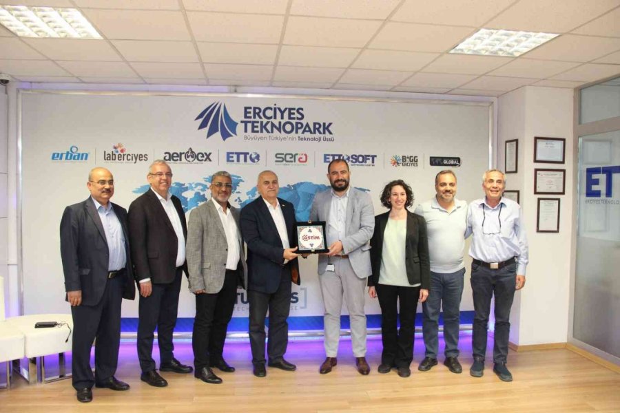 Ostim Teknopark’tan Erciyes Teknopark’a Ziyaret
