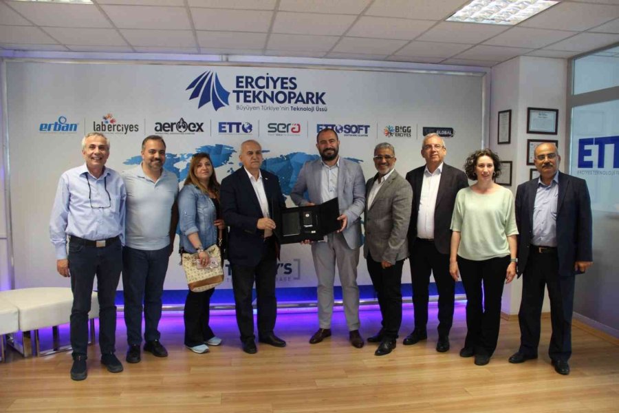 Ostim Teknopark’tan Erciyes Teknopark’a Ziyaret