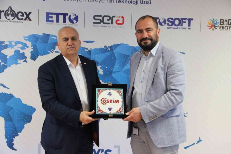 Ostim Teknopark’tan Erciyes Teknopark’a Ziyaret