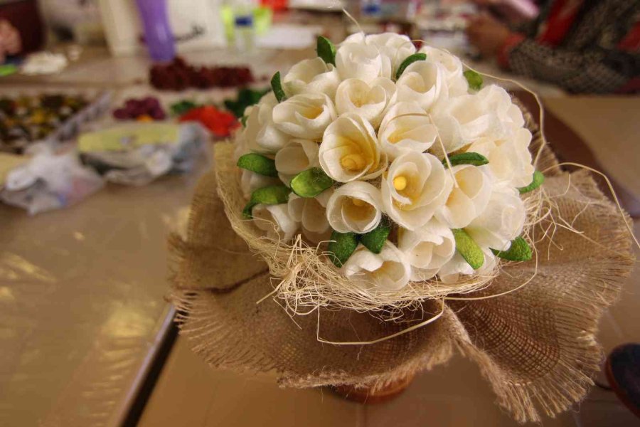 Alanya’da El Sanatları Kursları Yıl Sonu Sergileri Başlıyor