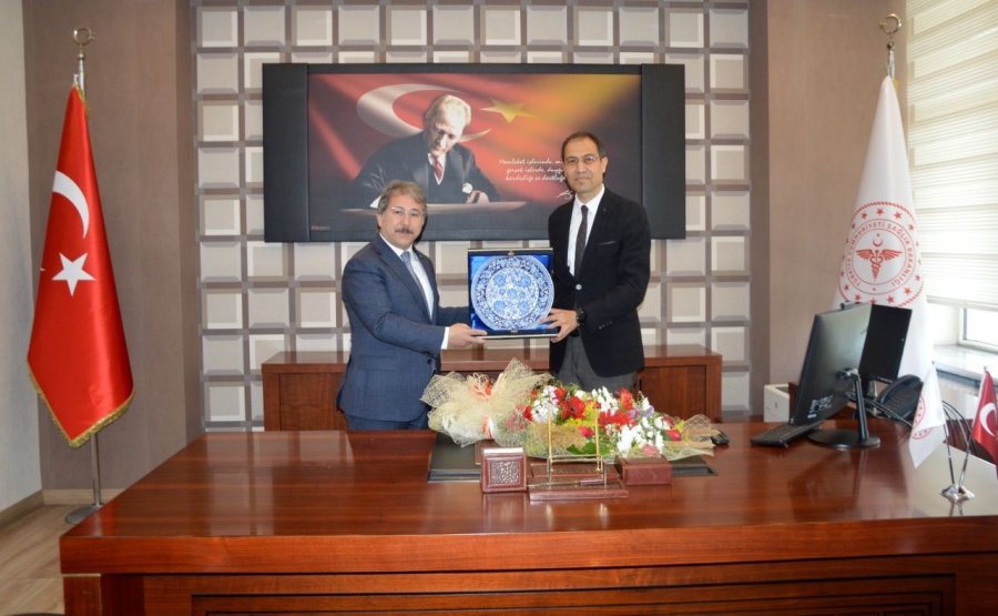 İl Sağlık Müdürlüğünde Devir Teslim Töreni