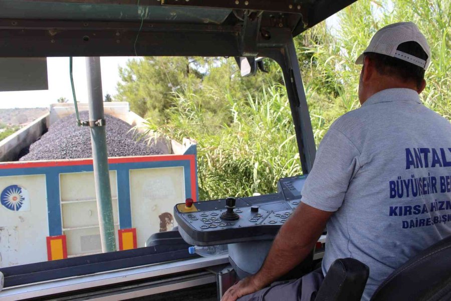 Manavgat Yangını Sonrası Bozulan Yollar Onarılıyor