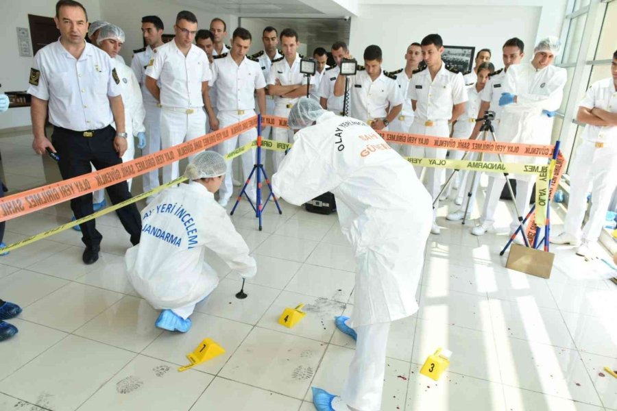 Sahil Güvenlik Subayı Adaylarına Olay Yeri İnceleme Eğitimi
