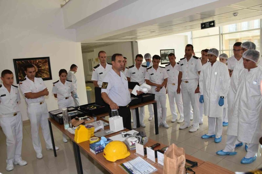 Sahil Güvenlik Subayı Adaylarına Olay Yeri İnceleme Eğitimi