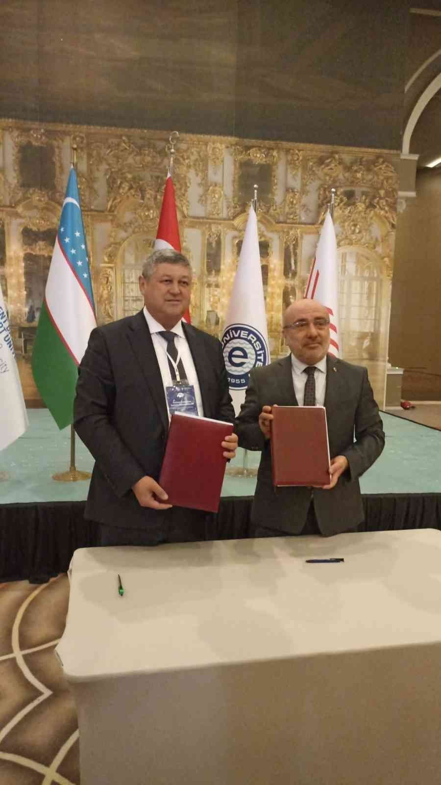 Kayü, 4 Özbekistan Üniversitesi İle İşbirliği Protokolü İmzaladı