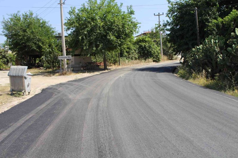 Manavgat Yangını Sonrası Bozulan Yollar Onarılıyor