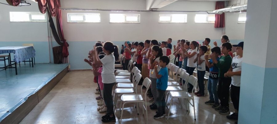 Bünyan’da Meslek Lisesi Öğrencileri, Köy Okullarında Etkinlik Düzenledi