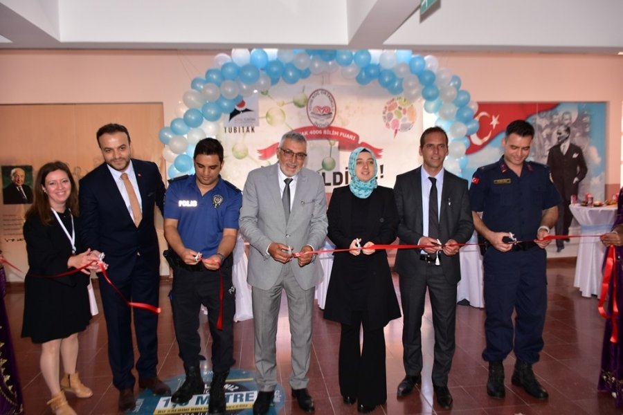 İnönü’de Tubitak Bilim Fuarı Açıldı