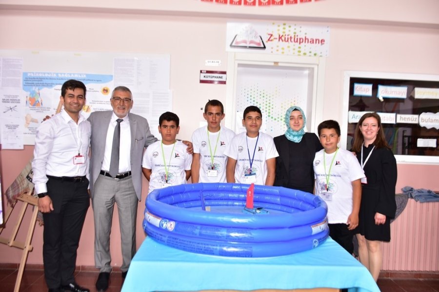 İnönü’de Tubitak Bilim Fuarı Açıldı