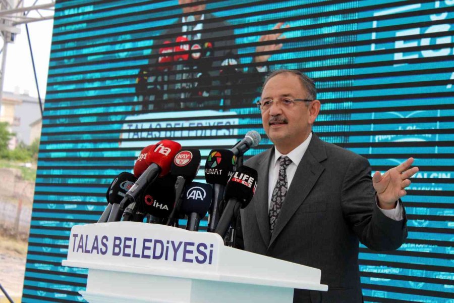 Talas’ta Millet Bahçesine İlk Temel Atıldı